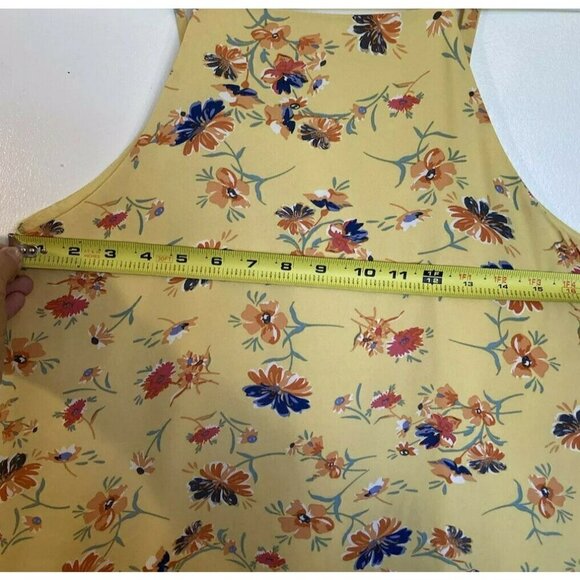 Lucy & Laurel Anthropologie Floral Cottage Core Spaghetti Strap Lined Su… - Picture 3 of 7